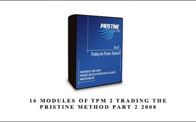 16 Modules of TPM 2 Trading The Pristine Method Part 2 2008