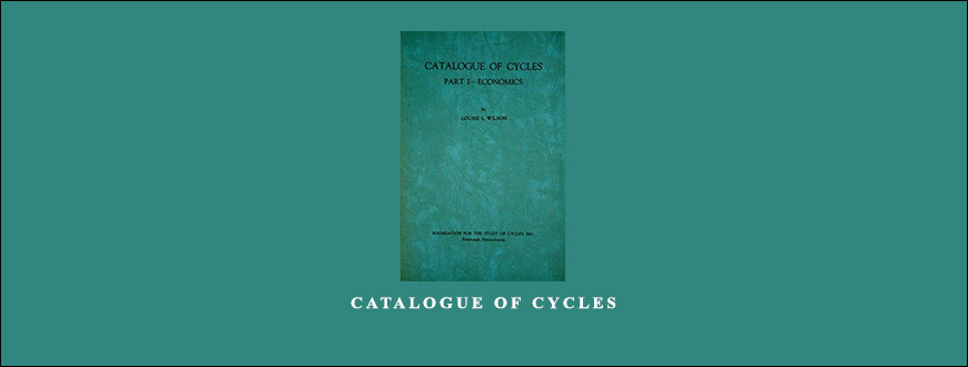 Catalogue of Cycles by Louise L.Wilson