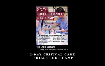 2-Day Critical Care Skills Boot Camp