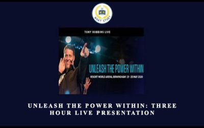 Unleash the Power Within: Three Hour Live Presentation