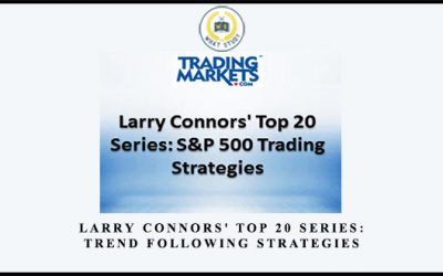 Top 20 Series: Trend Following Strategies