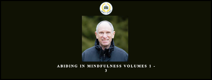 Abiding in Mindfulness Volumes 1 – 3 by Joseph Goldstein