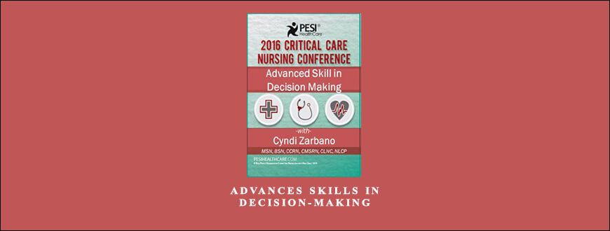 Advances Skills in Decision-Making by Cyndi Zarbano