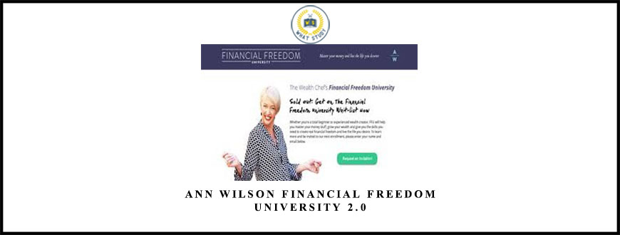 Ann Wilson Financial Freedom University 2.0