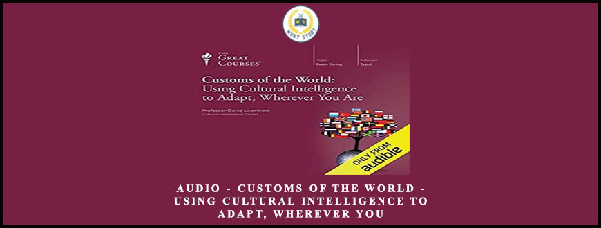 Audio – Customs of the World – Using Cultural Intelligence to Adapt, Wherever You