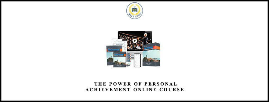 Brian Tracy – The Power of Personal Achievement Online Course