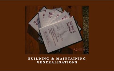 Building & Maintaining Generalisations