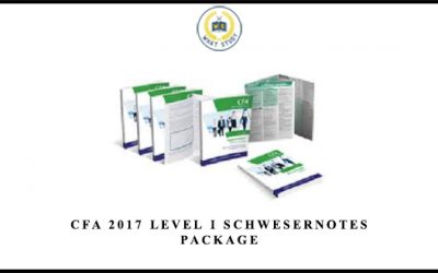 CFA 2017 Level I SchweserNotes Package