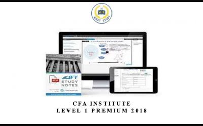 CFA Institute – Level 1 Premium 2018