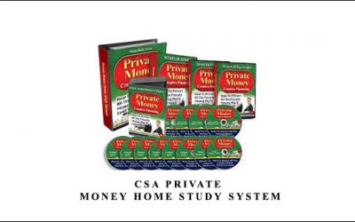 CSA Private Money Home Study System