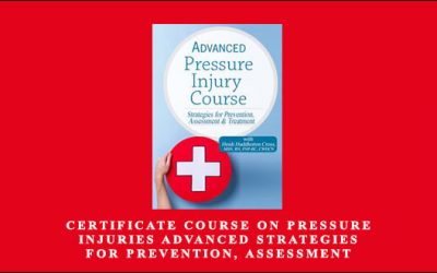 Certificate Course on Pressure Injuries