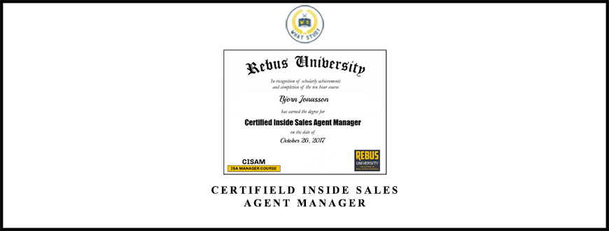 Certifield Inside Sales Agent Manager