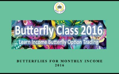 Butterflies for monthly Income 2016