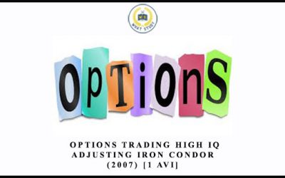 Options Trading High IQ- Adjusting Iron Condor