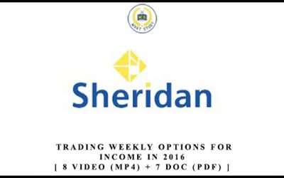 Trading Weekly Options for Income in 2016 [ 8 Video (MP4) + 7 Doc (PDF) ]