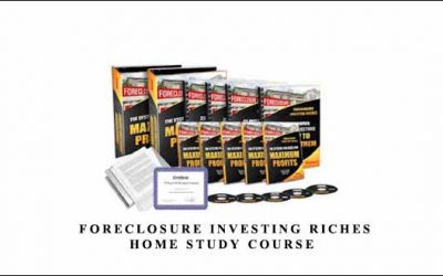 Foreclosure Investing Riches Home Study Course