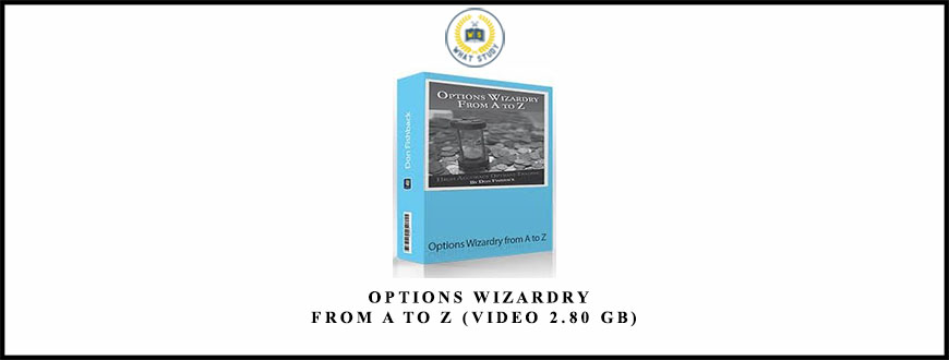 Don Fishback Options Wizardry from A to Z (Video 2.80 GB)