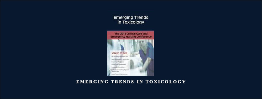 Emerging Trends in Toxicology from Sean G. Smith