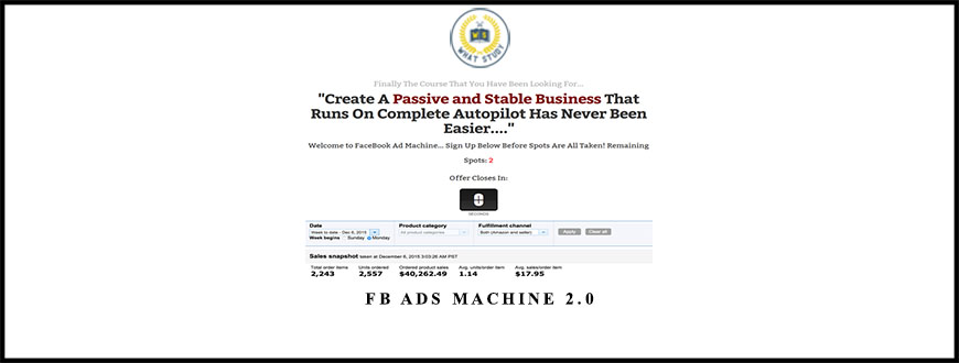 FB Ads Machine 2.0 from