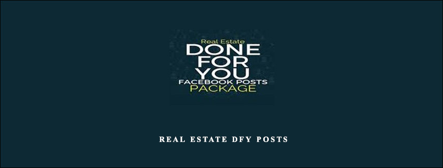 FearLessSocial Real Estate DFY Posts