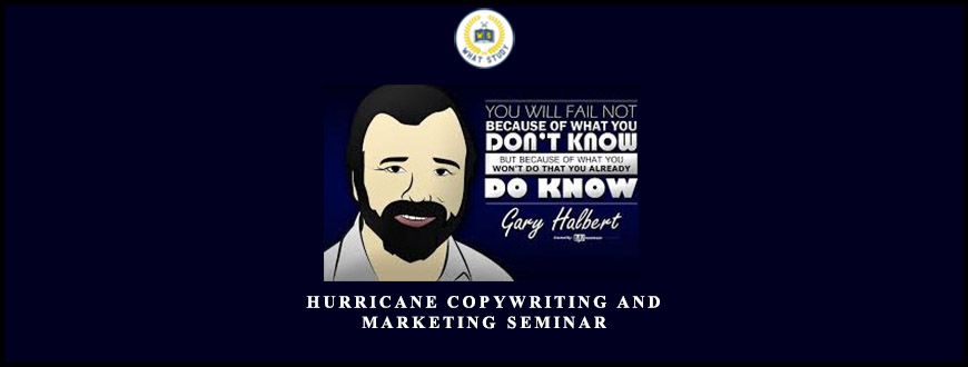 Hurricane Copywriting and Marketing Seminar from Gary Halbert