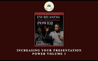 Increasing Your Presentation Power Volume 1
