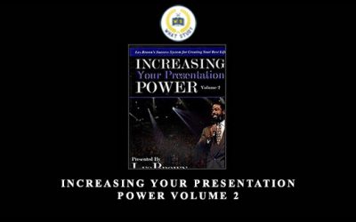 Increasing Your Presentation Power Volume 2