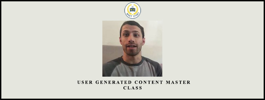 Justin Cener User Generated Content Master Class