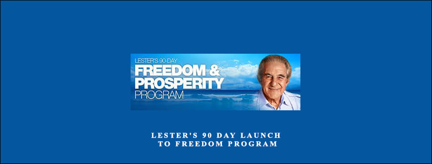 Lester’s 90 Day Launch to Freedom Program by Release Technique