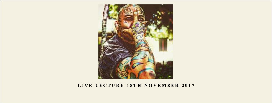 Live Lecture 18th November 2017 by Arash Dibazar
