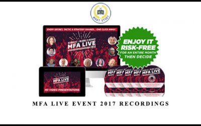 MFA Live Event 2017 Recordings