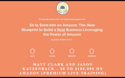 $0 to $100,000 on Amazon (Premium Live Training)
