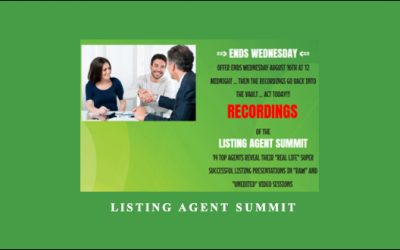 Listing Agent Summit