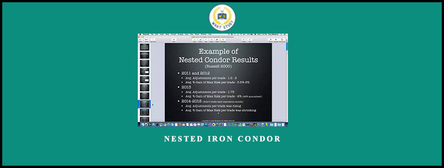 Nested Iron Condor by Amy Meissner