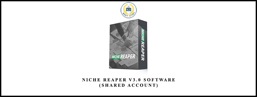 Niche Reaper v3.0 Software (Shared Account)