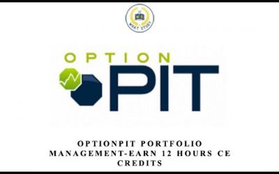 Portfolio Management-Earn 12 Hours CE Credits