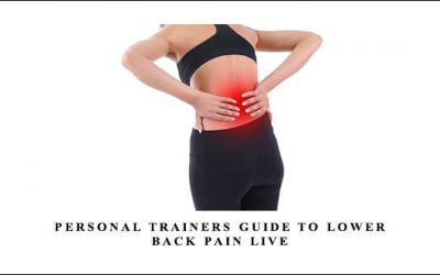 Personal Trainers Guide To Lower Back Pain LIVE