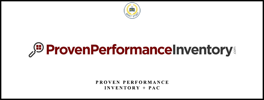 Proven Performance Inventory + PAC from Jim Cockrum