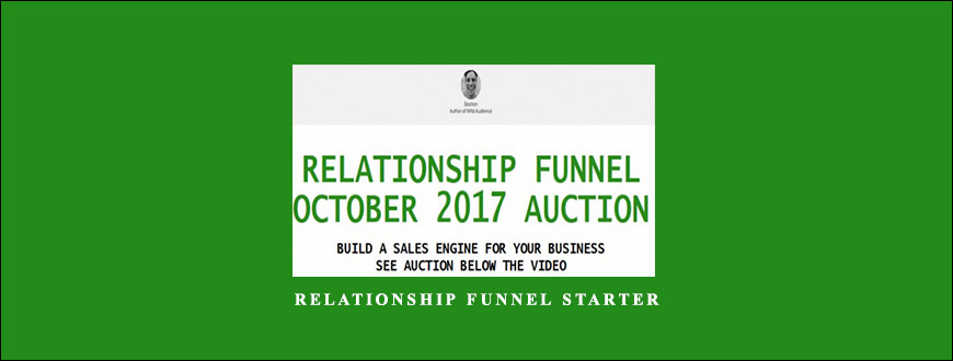 Relationship Funnel Starter from Wild Audience