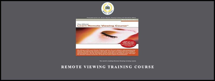 Remote Viewing Training Course from Ed Dames