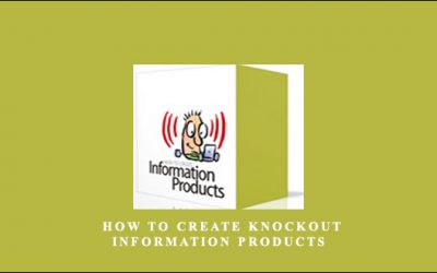 How to create knockout information Products