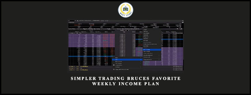 Simpler Trading Bruces Favorite Weekly Income Plan