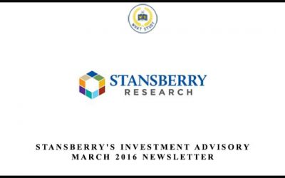 Investment Advisory March 2016 Newsletter