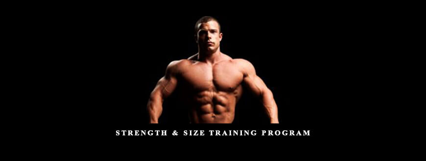 Strength & size training program by Christian Thibaudeau