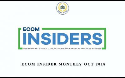 Ecom Insider Monthly Oct 2018