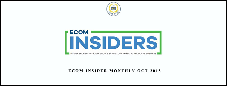 Tanner Larsson Ecom Insider Monthly Oct 2018