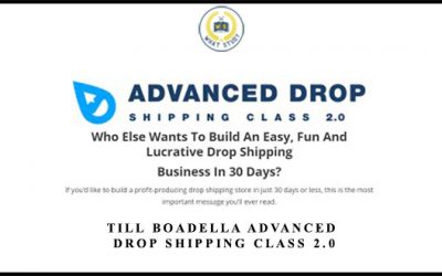Advanced Drop Shipping Class 2.0