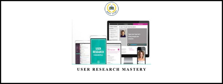 User Research Mastery from Sarah Doody