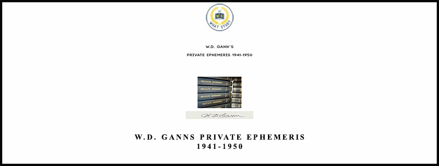W.D. Ganns Private Ephemeris 1941-1950
