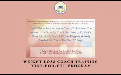 Weight Loss Coach Training & Done-For-You Program